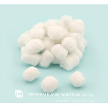 disposable medical white cotton balls in china